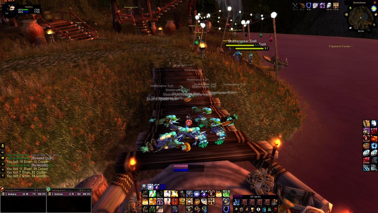 Aoe Leveling till 60 then Hellfire Questing | Road to 70 | Chill Stream | TBC Anniversary
