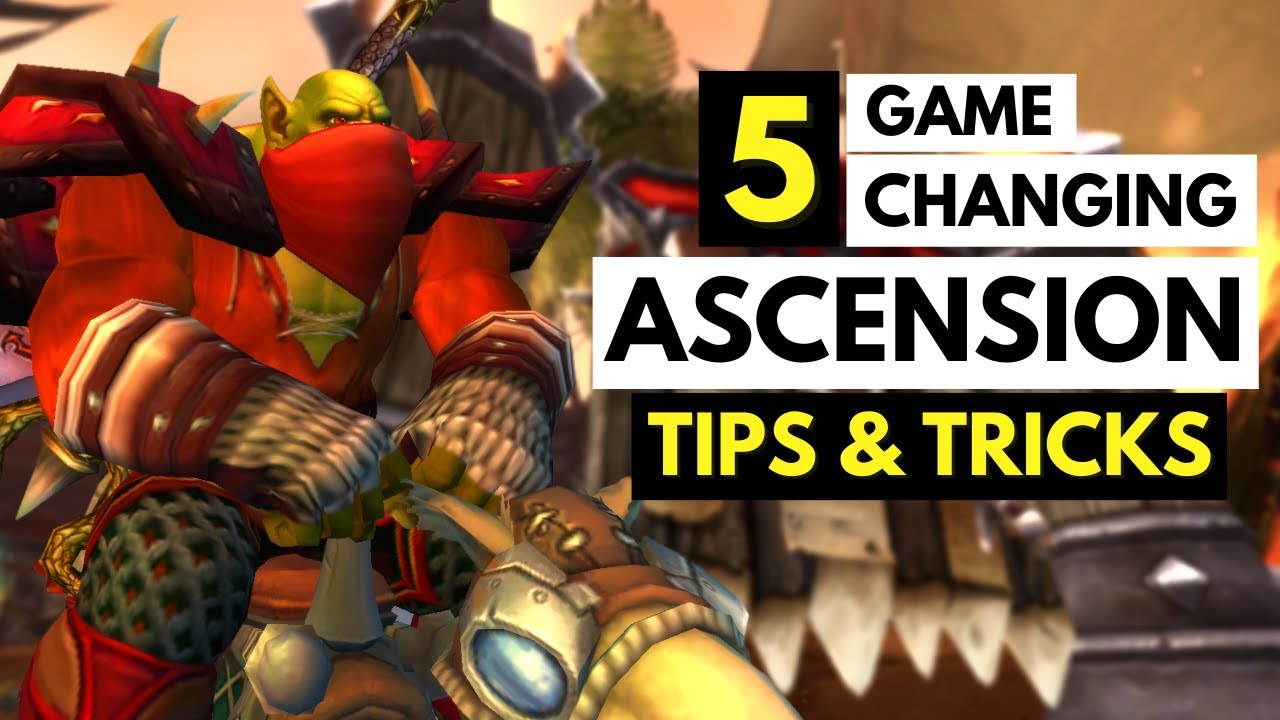 5 "Wish I Knew Sooner" Tips & Tricks | Project Ascension S8 Chapter 2 | Classless WoW