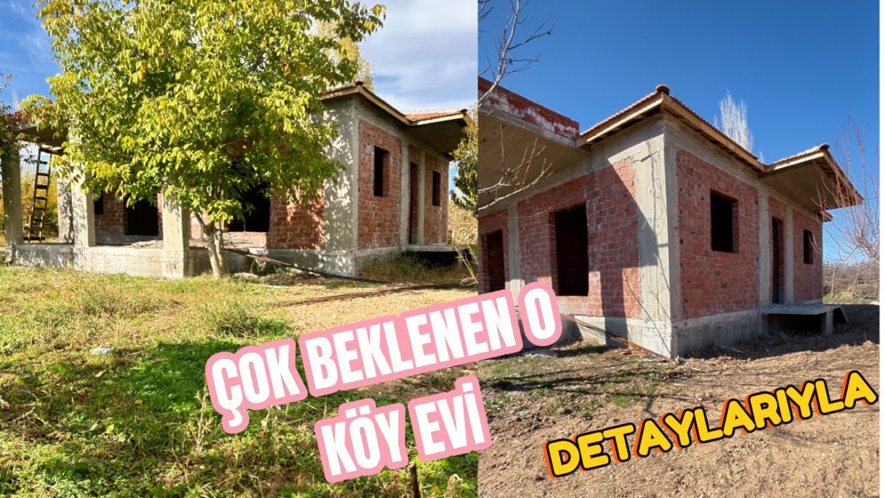 MERAK EDİLEN KÖY EVİ İNŞAATI BÜTÜN DETAYLARIYLA ODA DİZİLİMİ MALİYETLER TECRÜBELERİMİZİ AKTARDIK 🏡