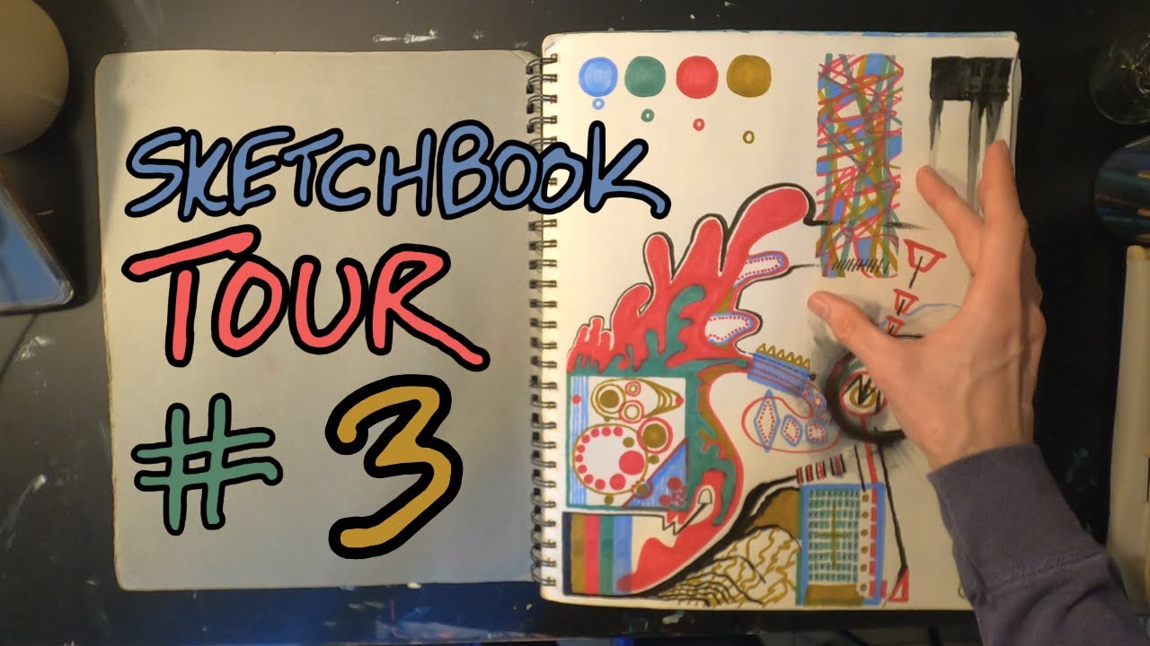 Sketchbook Tour #3 (DEC 2022 - JAN 2026)
