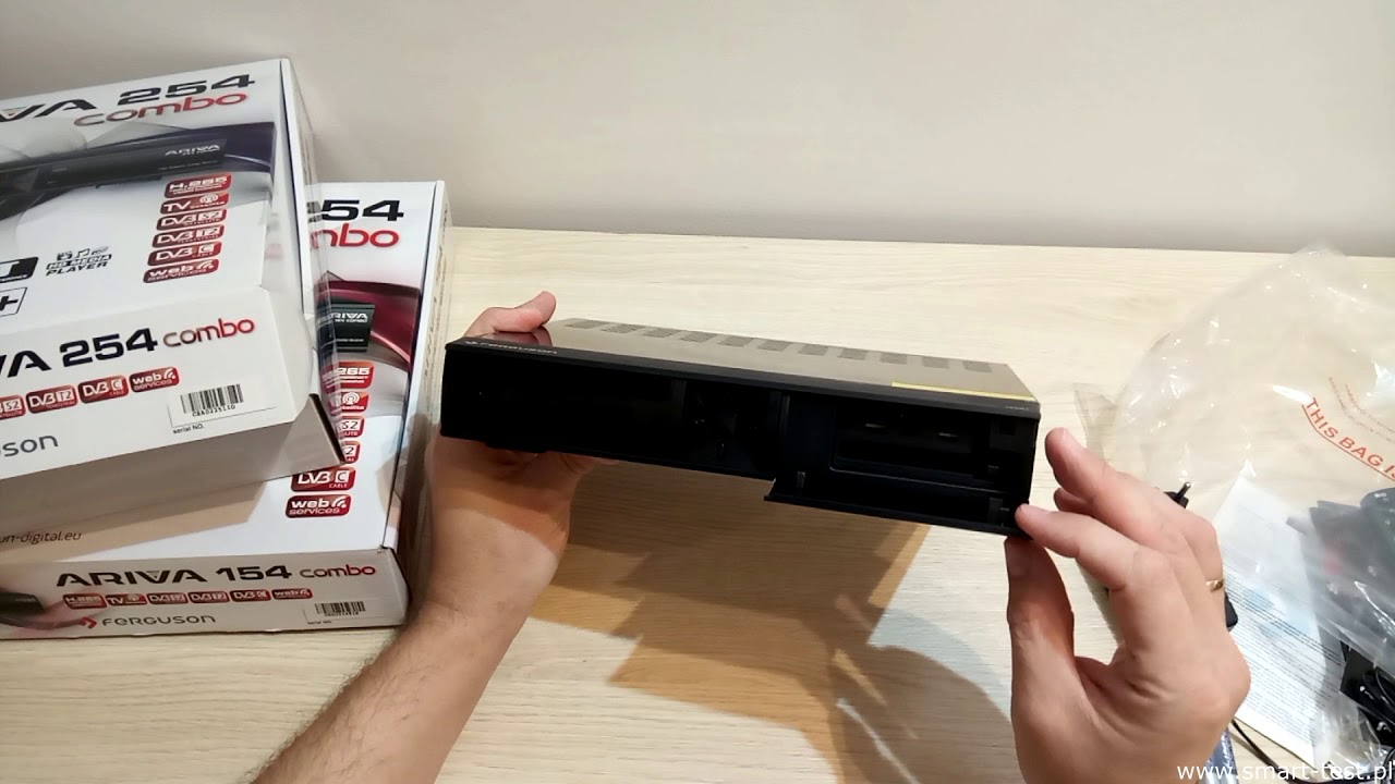 Ferguson Ariva 154 Combo oraz Ferguson Ariva 254 Combo - unboxing, porównanie modeli