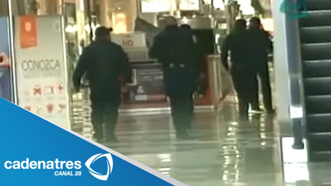 Muere policía bancario al impedir robo a joyería en plaza comercial Galerías Coapa