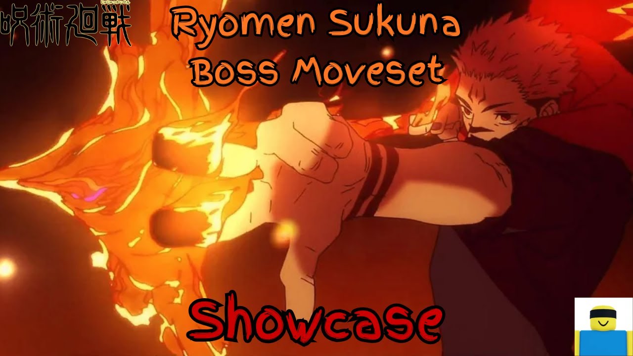 Ryomen Sukuna Boss Moveset || Jujutsu Kaisen || JJS Skill Builder Showcase