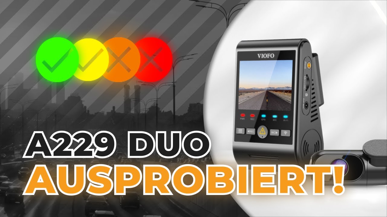 Kann man sich zulegen: Viofo A229 DUO im Test (+ Rabattgutschein)