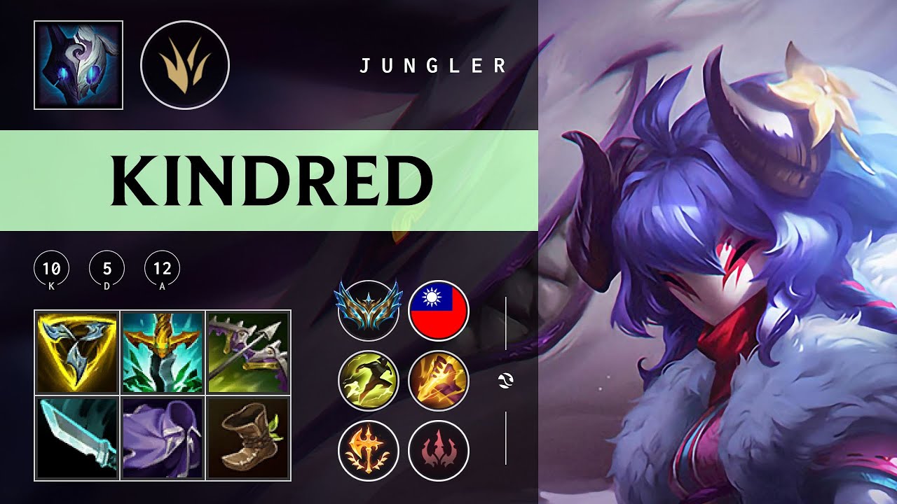 Kindred Jungle vs Xin Zhao - TW Challenger Patch 25.24