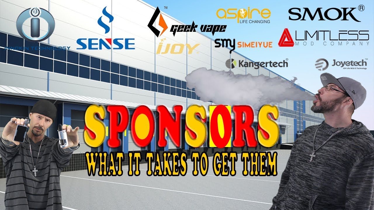 SPONSORS - What It Takes To Get Them