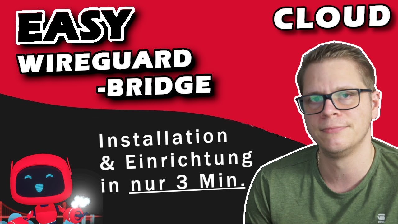 WIREGUARD Server / Bridge mit DASHBOARD-GUI einfach in der Hetzner Cloud installieren @Hetzner