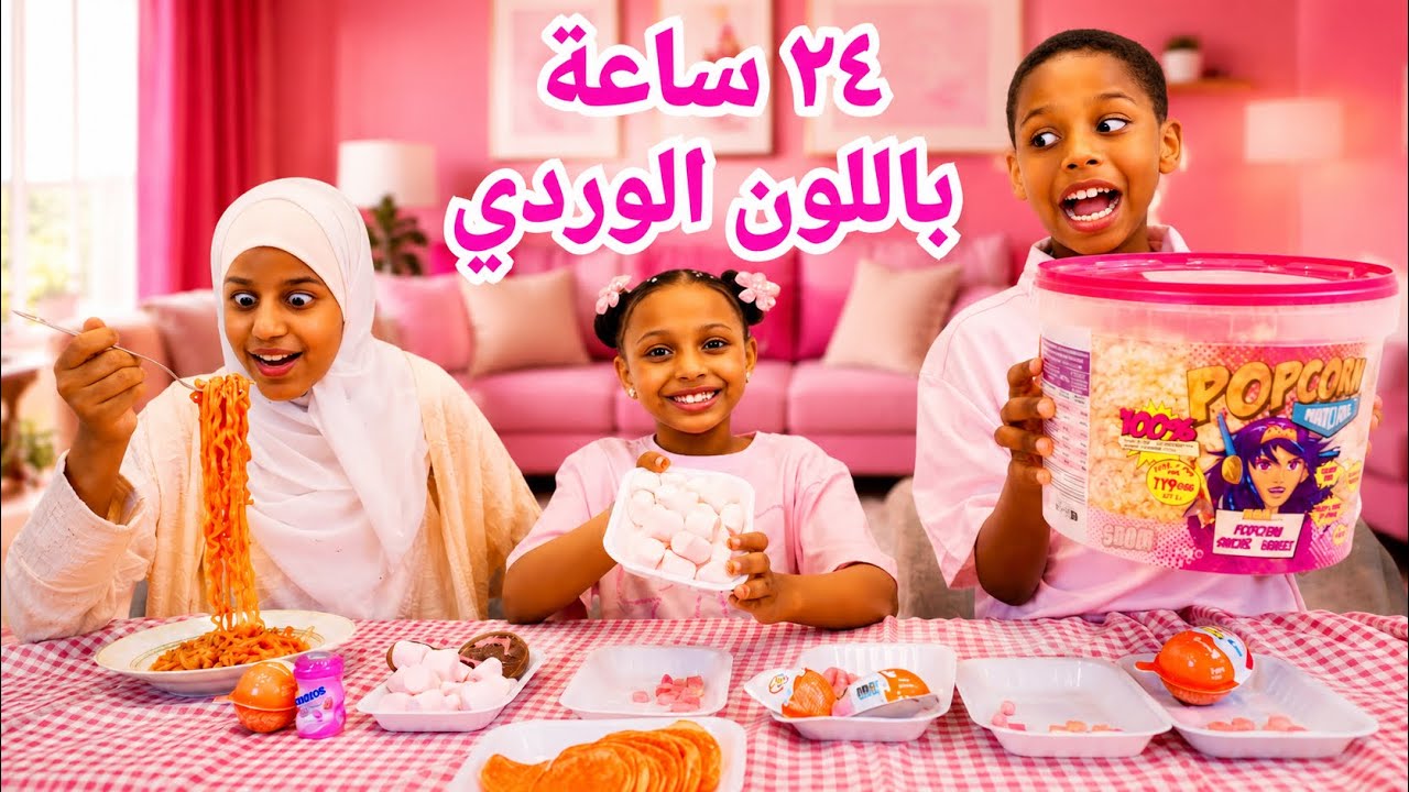 قضينا يوم كامل باللون الوردي وسلوم زعلان| صالح ليش ماصور معنا؟؟؟