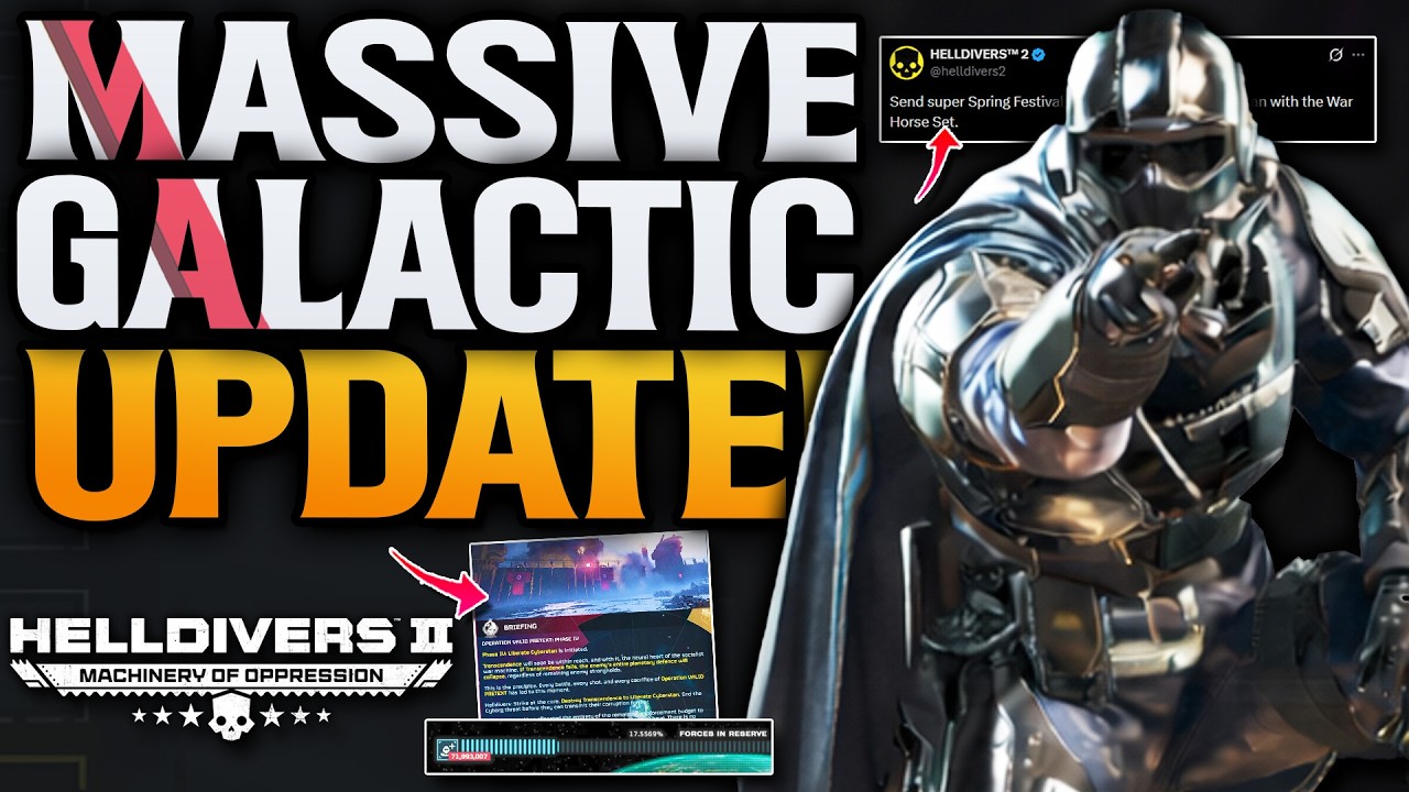 Helldivers 2 Galactic Update! Final Attack & Content loss!