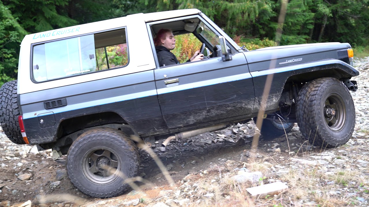 Land cruiser mountain climbing