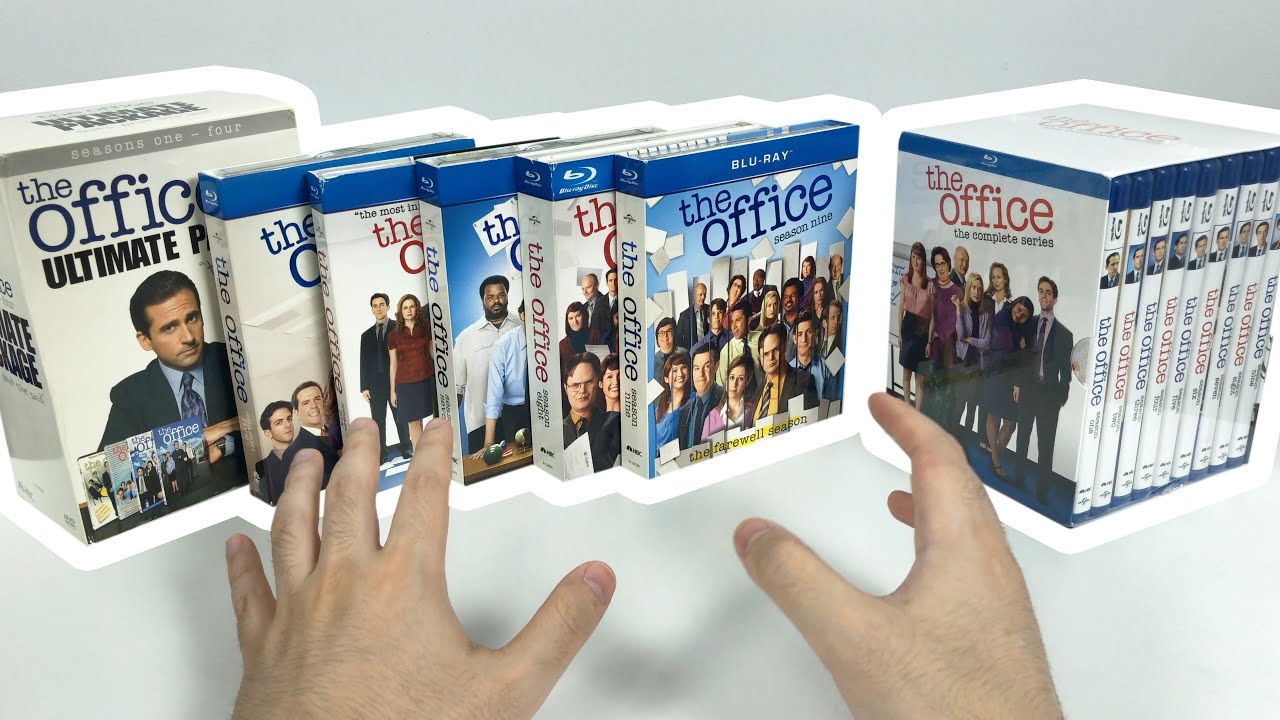 The Office Blu-ray Box Set Unboxing & Comparison (1-9 Complete Series)