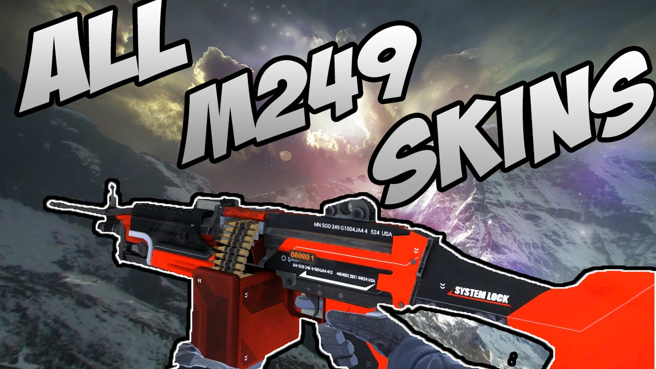 CS:GO - M249 - All Skins Showcase + Price | Все Скины M249 + Цены