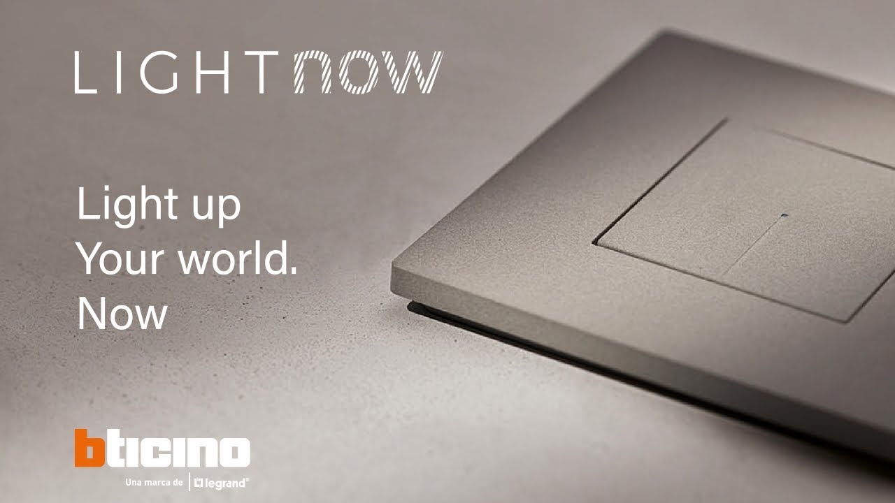 Mecanismos Light Now de BTicino: la nueva era del hogar conectado