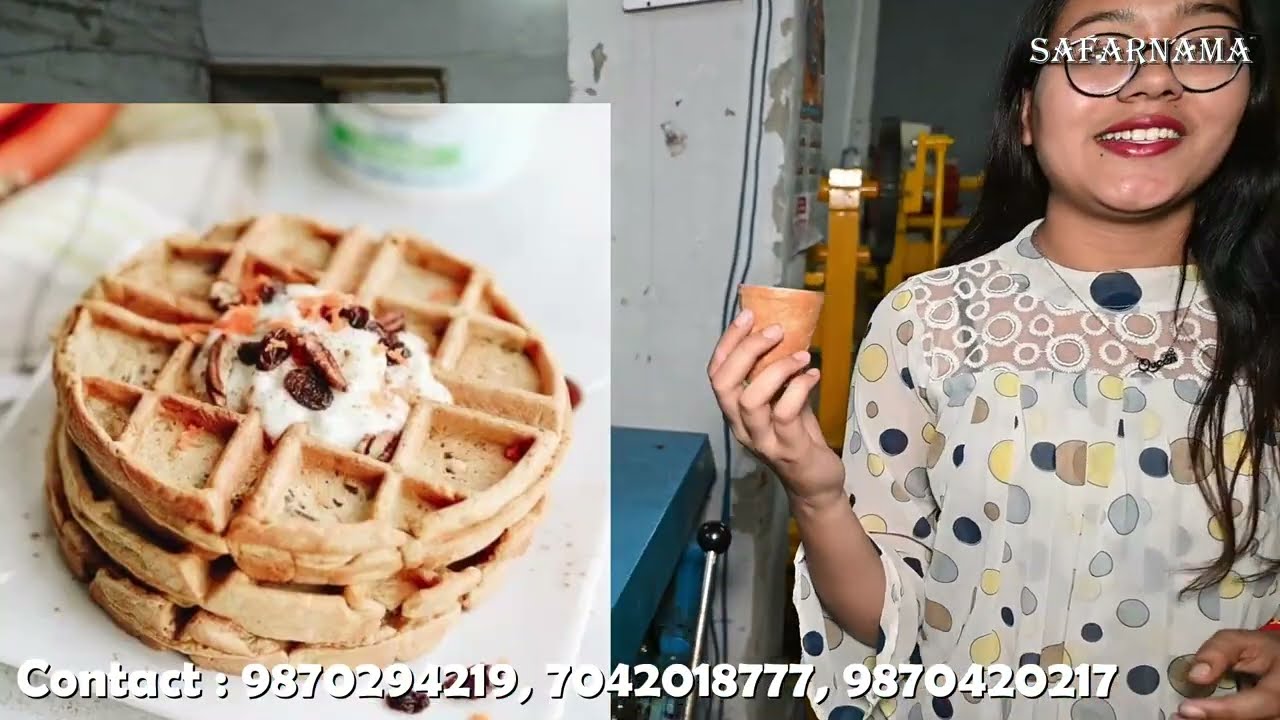 Biscuit Tea Cup Business | Edible Cup Machine | New Business Idea