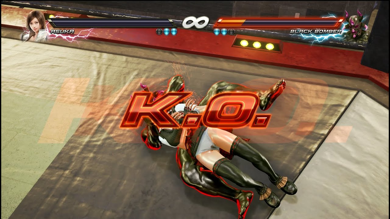 鉄拳7 飛鳥 VS 改造リョナレスラー ③ Tekken 7 Asuka ryona
