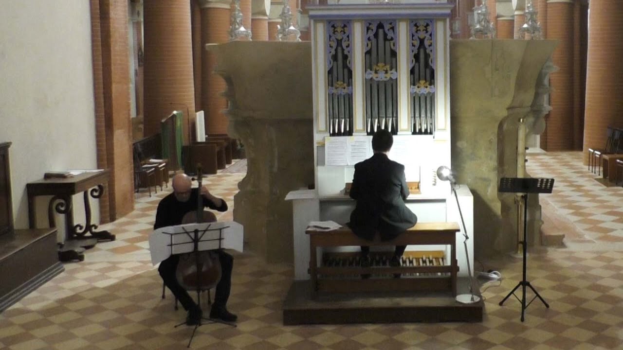 Benedetto Marcello, Cello sonata in f major op1 n1. Antonio Braidi, Andrea Chezzi