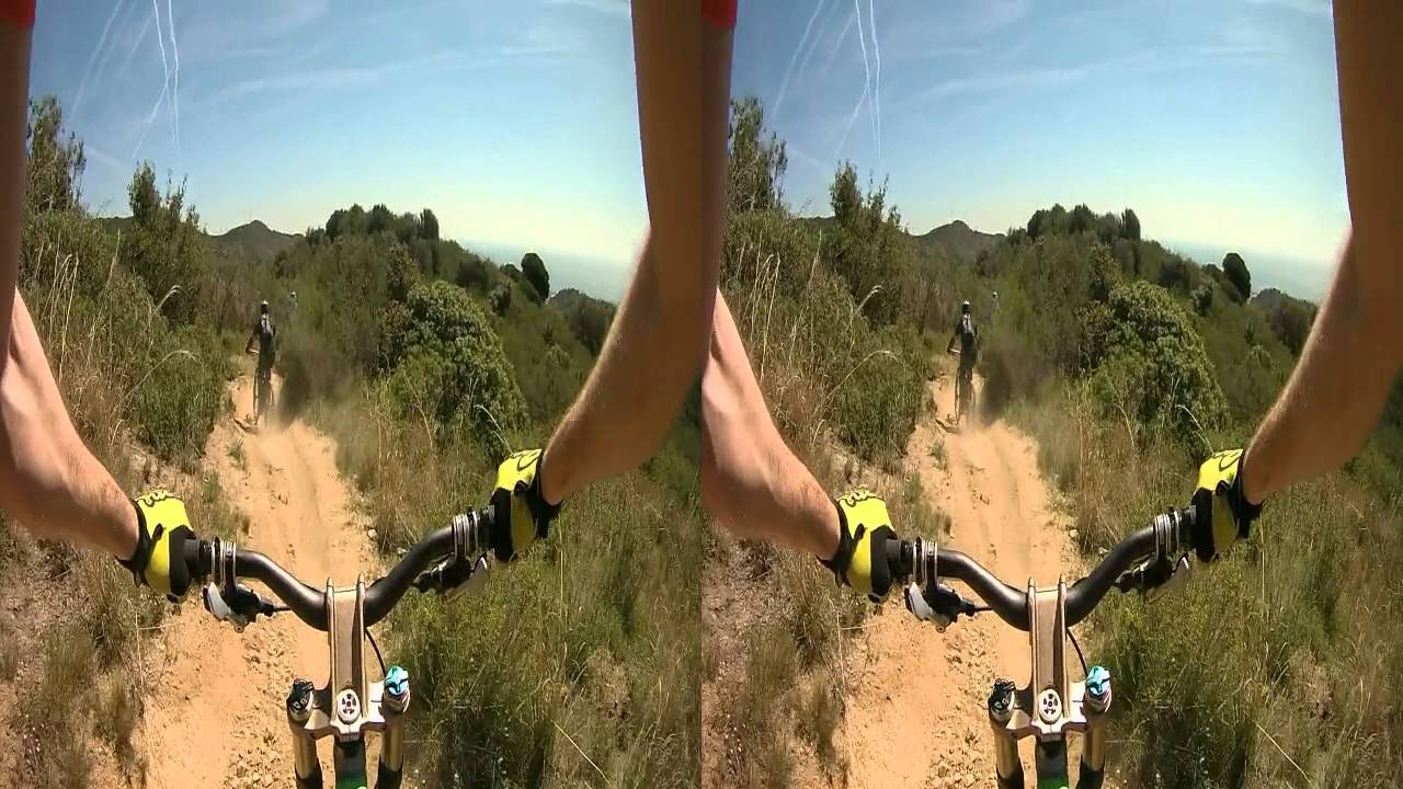 MTB Serralada de Marina - Badalona -  VR 3D video