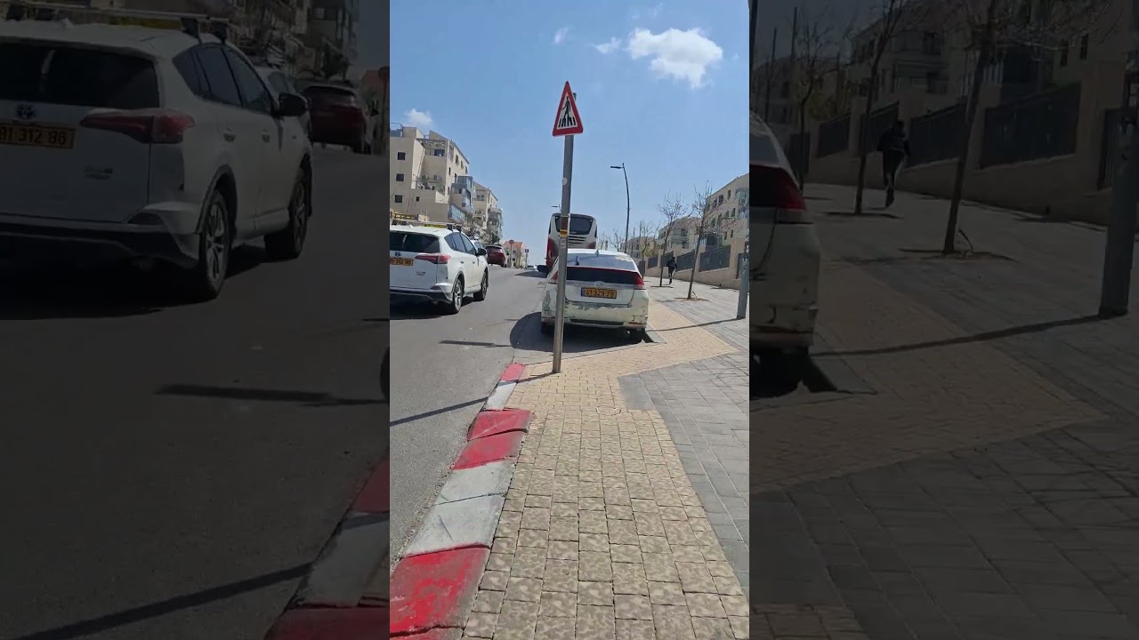 Сцены на жилых улицах Рамат-Бет-Шемеш-Далед перед Шаббатом