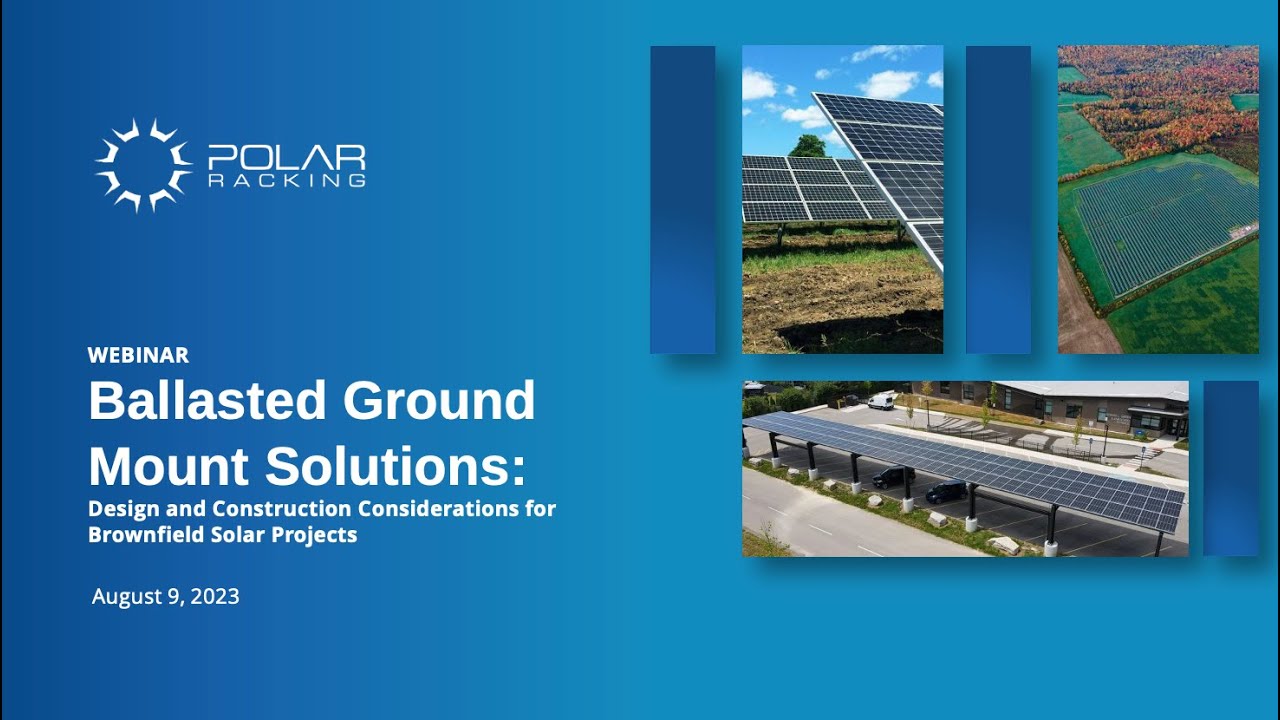 Polar Racking Ballasted Ground Mount Solutions