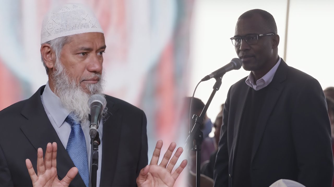 You are a fake scholar Clever Christian Challenged dr zakir naik in kenya