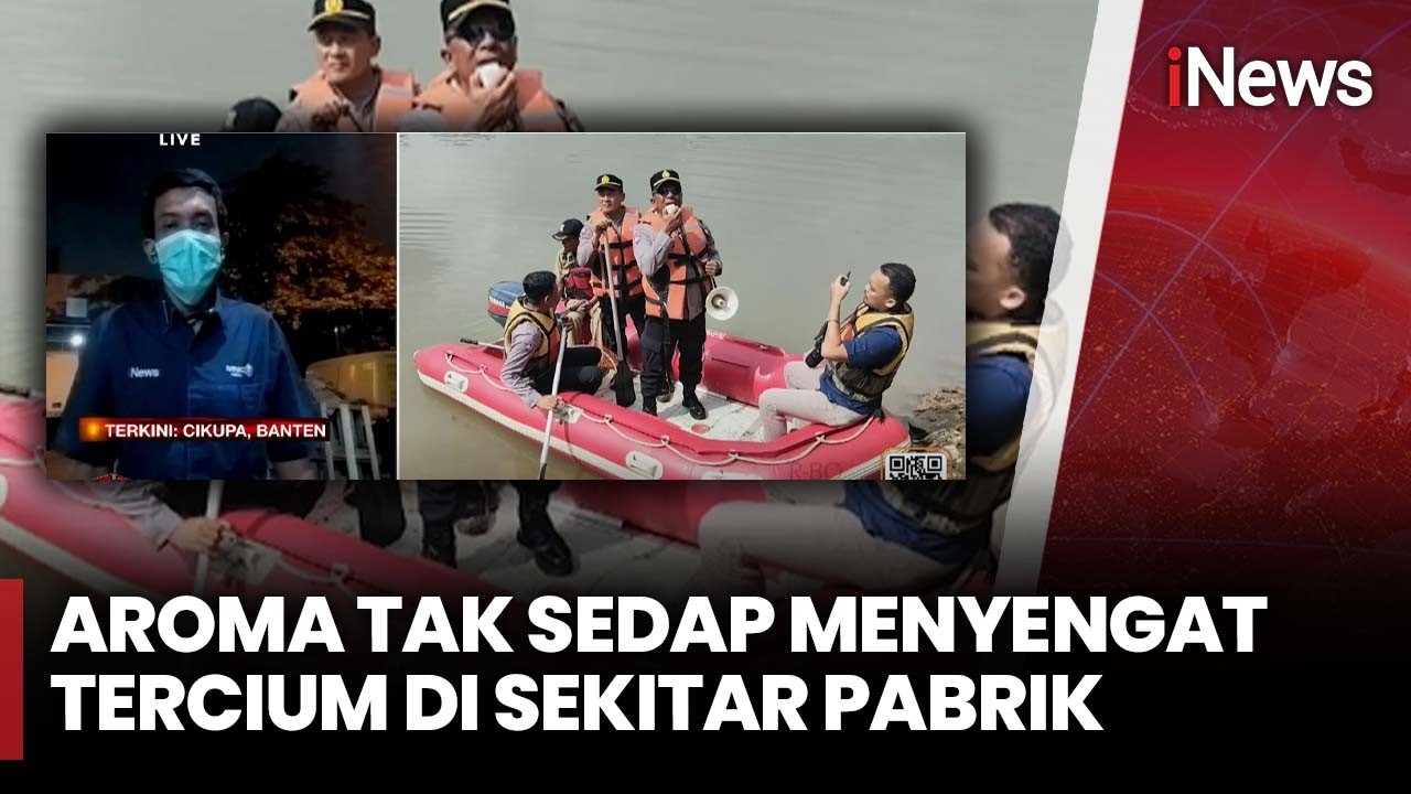 Tingkat Pencemaran di Sungai Cisadane Parah, Kementerian LH Olah TKP Pabrik Kimia | iNews Room 13/2
