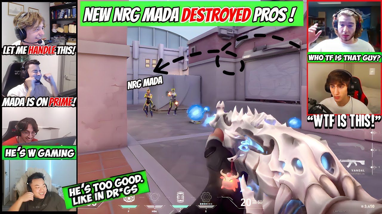 When NRG Mada Carrying Whole Squad Ft. SEN Johnqt, Crashies Victor Against Eggsterr & Poppin in Rank