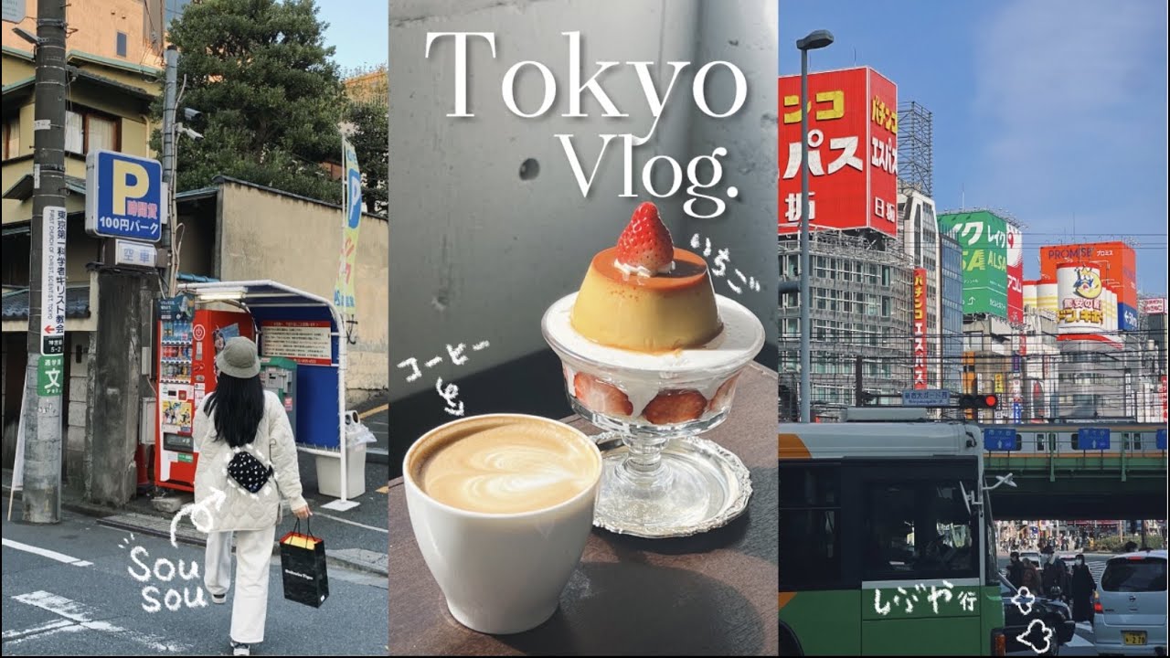 VLOG 🇯🇵 | 도쿄 여행일기 EP.1 | 시부야 맛집투어 | 소우소우 쇼핑 | 가챠 탕진 | 프리쿠라 | 에어비앤비 숙소 | 나카노신바시 | 그냥 걸었숴~👭