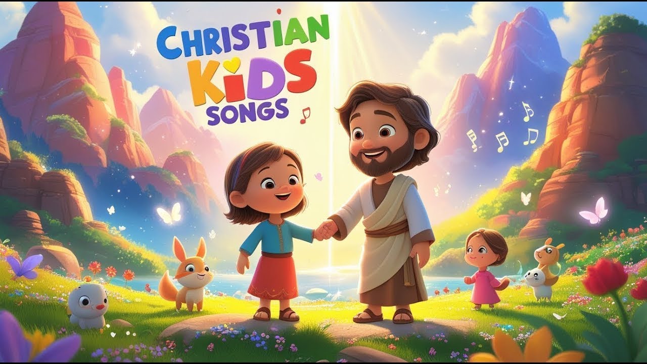 🌈 Joyful Christian Kids Song ✨ A Child's Prayer #faithforkids  #kidsworship #biblesongs