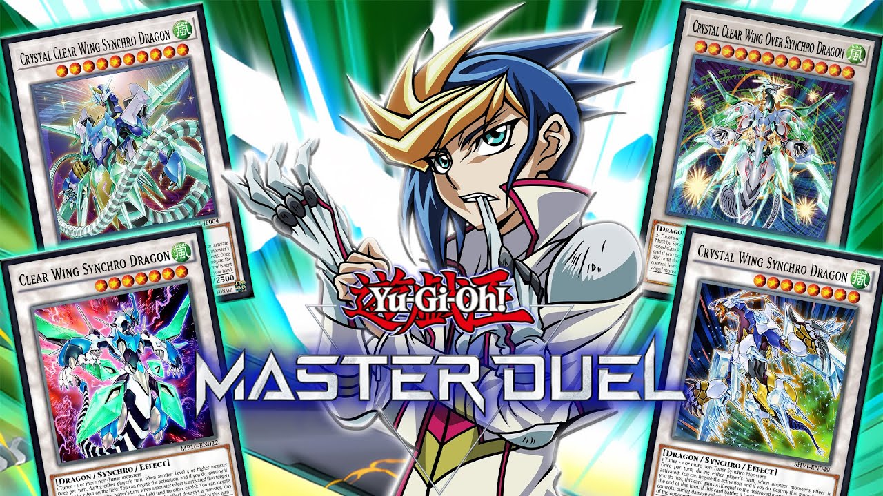 DESTROYING META W/ SPEEDROIDS! NEW SUPPORT! CLEAR WING SYNCHRO DECK! [Yu-Gi-Oh! Master Duel] RANKED
