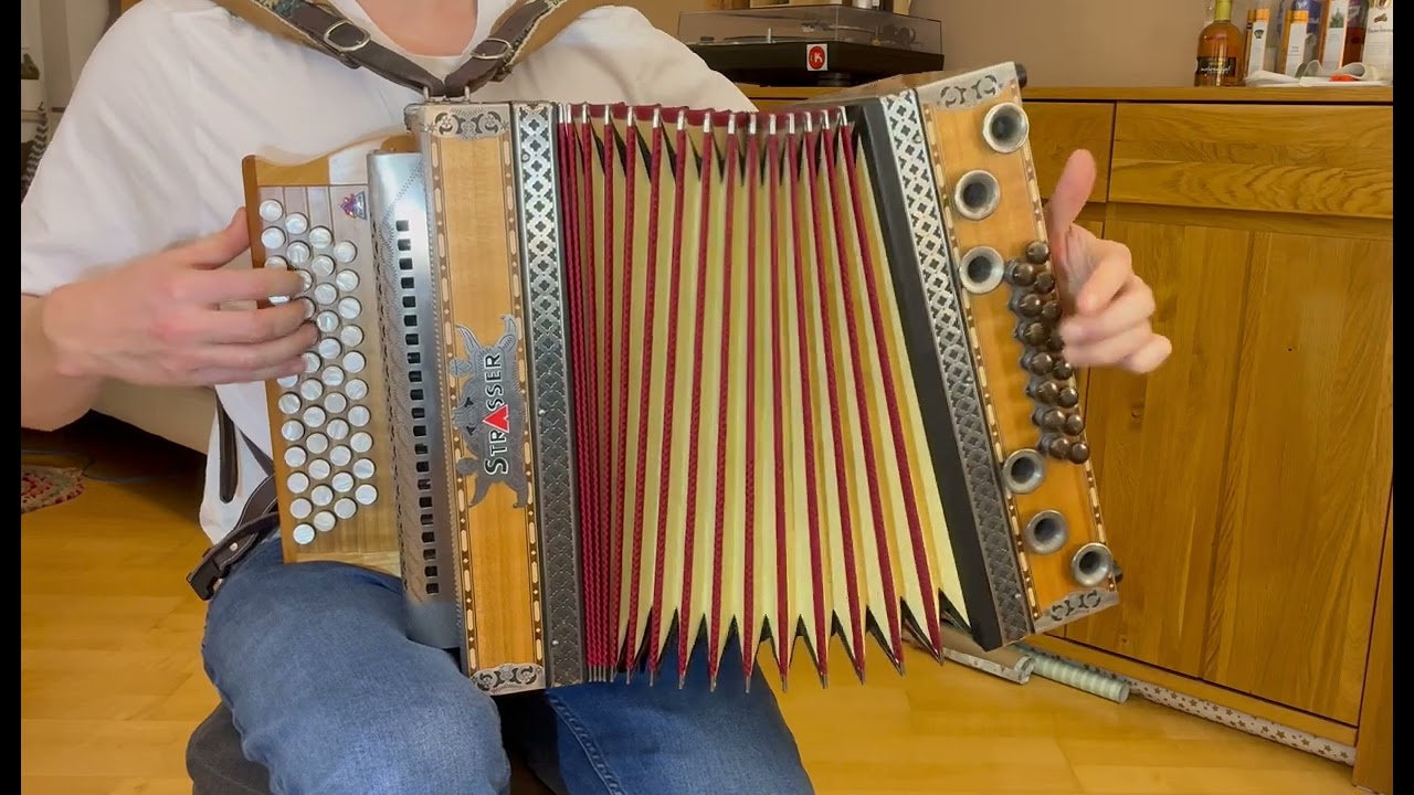 Lernvideo - Steirische Harmonika - Es ist ein Roß entsprungen