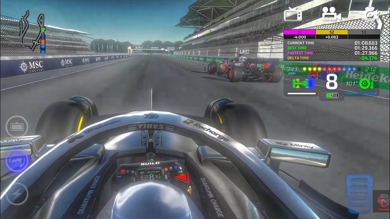 My Team career Mode Round 6 : Miami Grand prix 🇺🇲| A perfect raceday