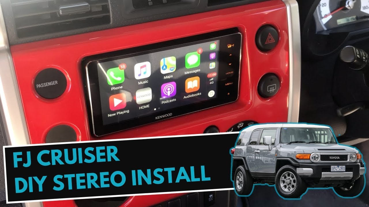 How To Install Stereo in FJ Cruiser | FJ Cruiser Stereo Upgrade & Install Guide