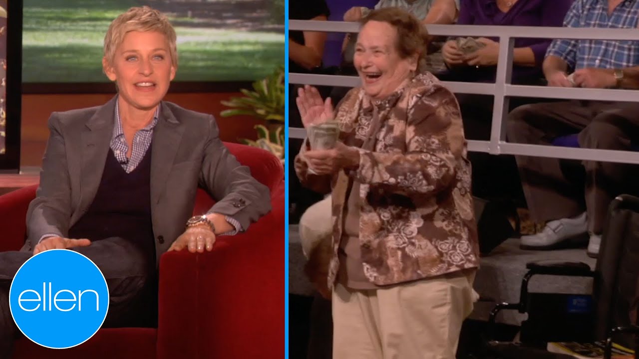 Ellen’s Cash Cannon Heals a Woman in a Wheelchair