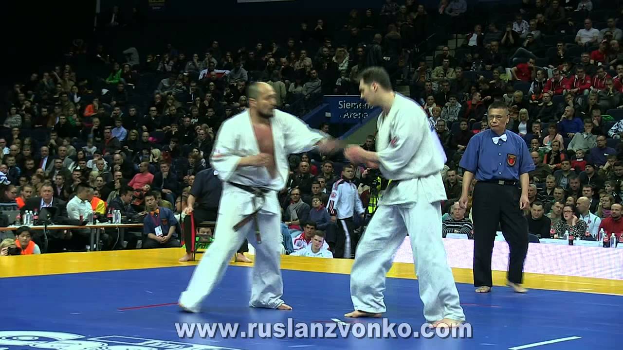 The 5th Karate World Cup 1/8 man heavyweight 3 Jakobsen- Suzuki