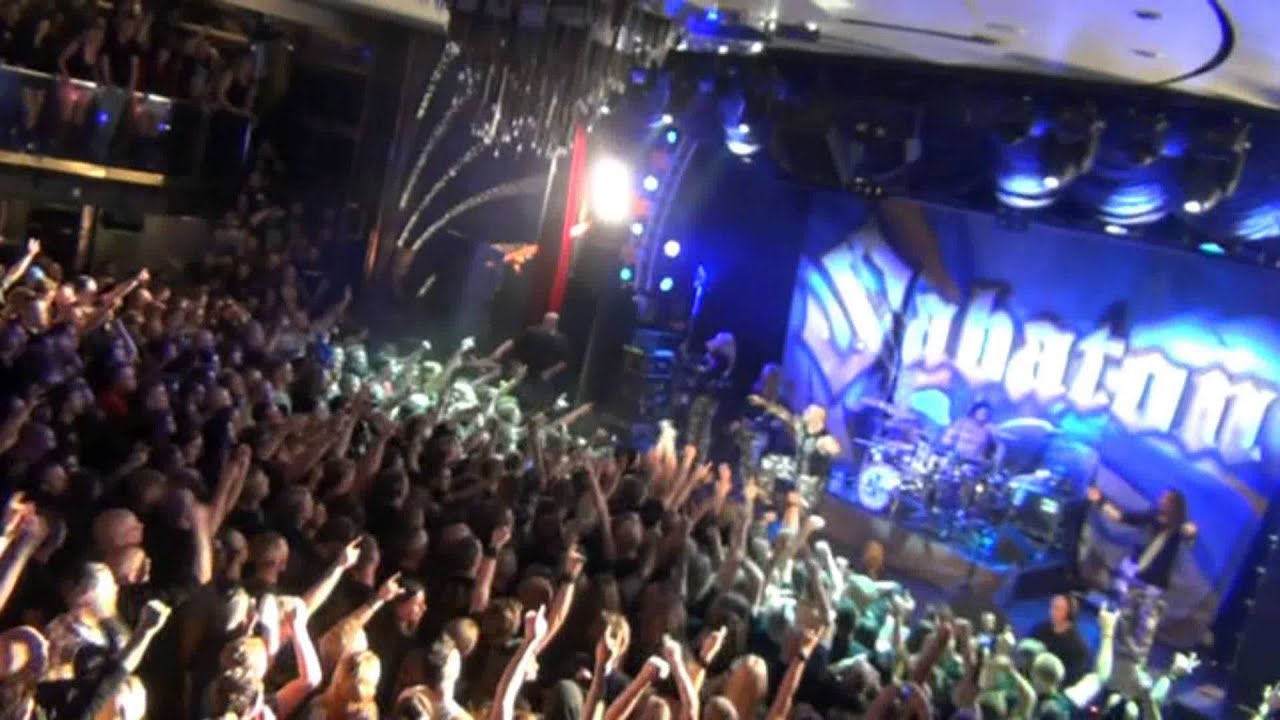 Sabaton (Sabaton Cruise 2012-12-09 M/S Galaxy) Part 1