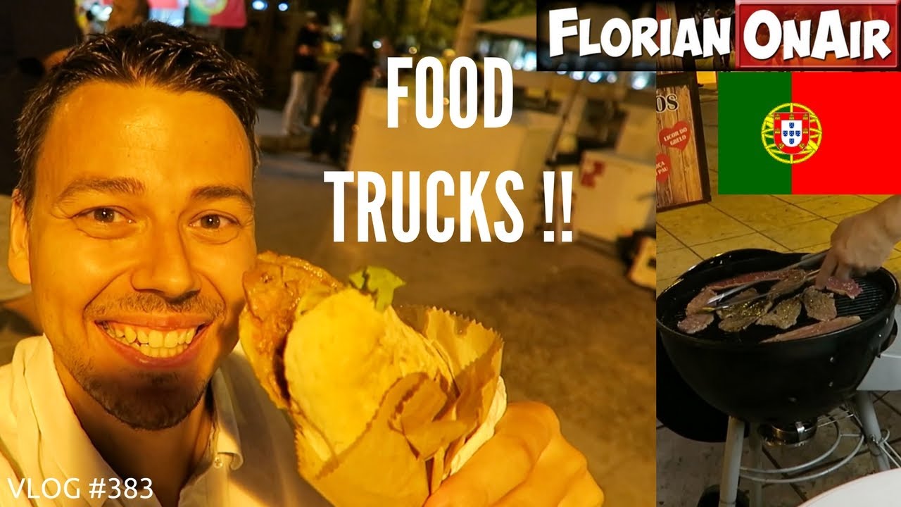 Ma tournée des FOOD TRUCKS à LISBONNE! -  VLOG #383