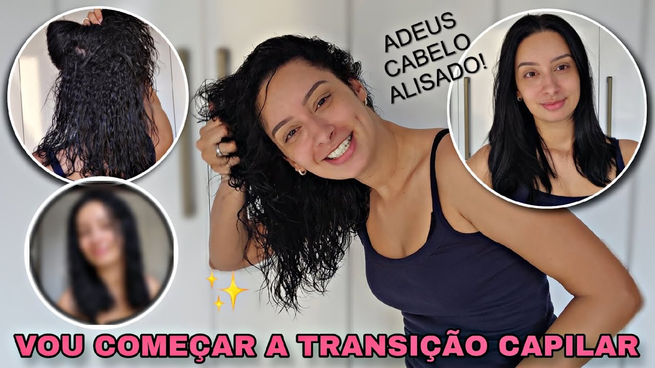 VOU COMEÇAR A TRANSIÇÃO CAPILAR❗️ *Voltando Aos Cachos*