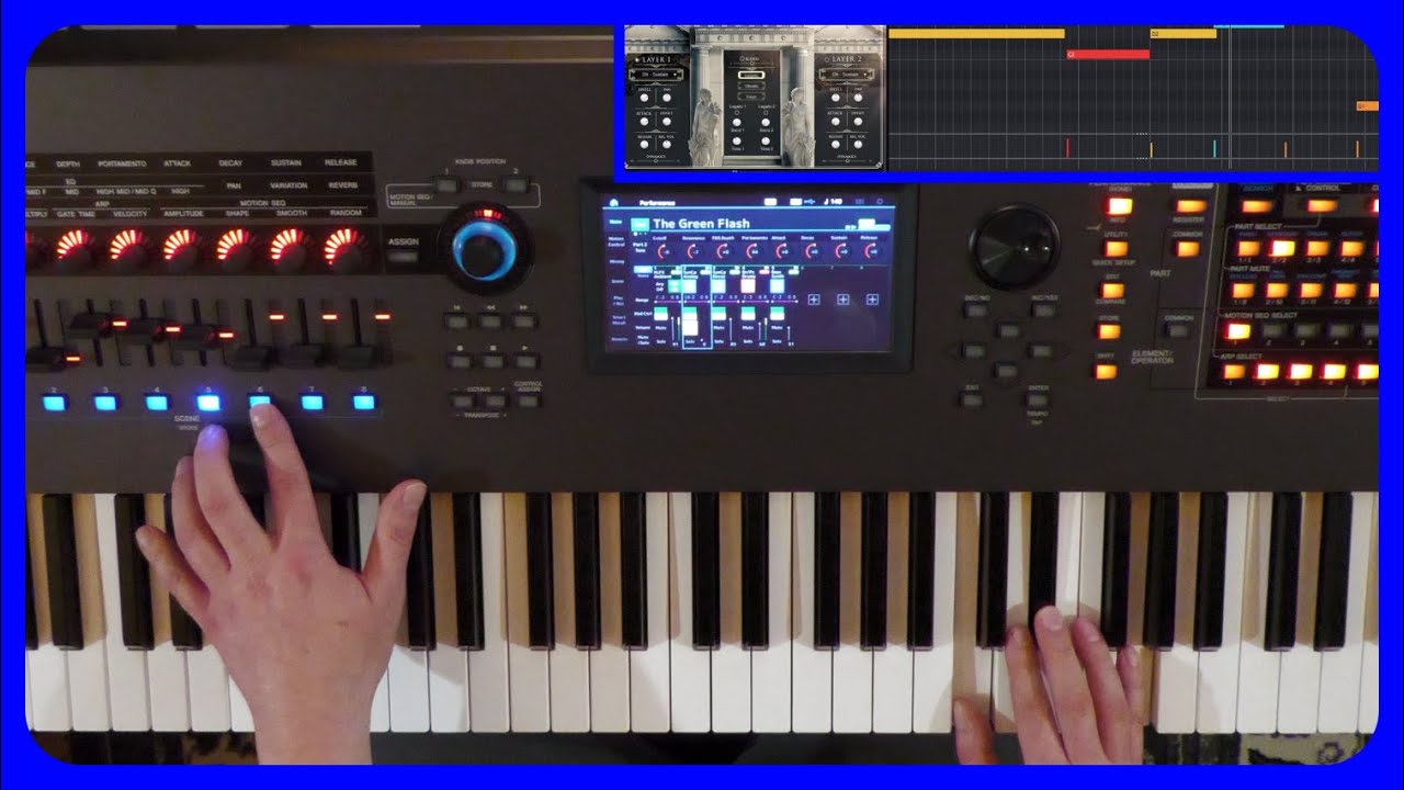 Chillout with Choir - Yamaha Montage - Olympus Choir Elements