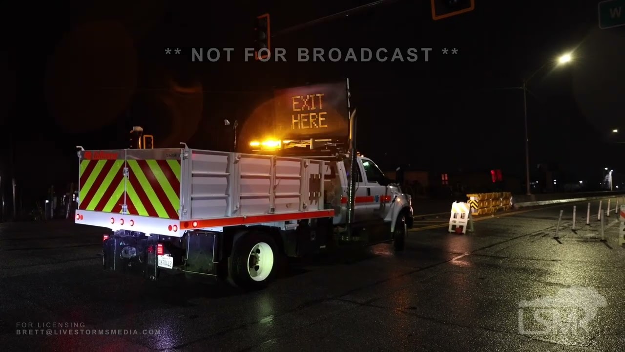 12-21-2025 Redding, CA - Life-Threatening Flash Flooding Causes Fatality, Covers Roadways