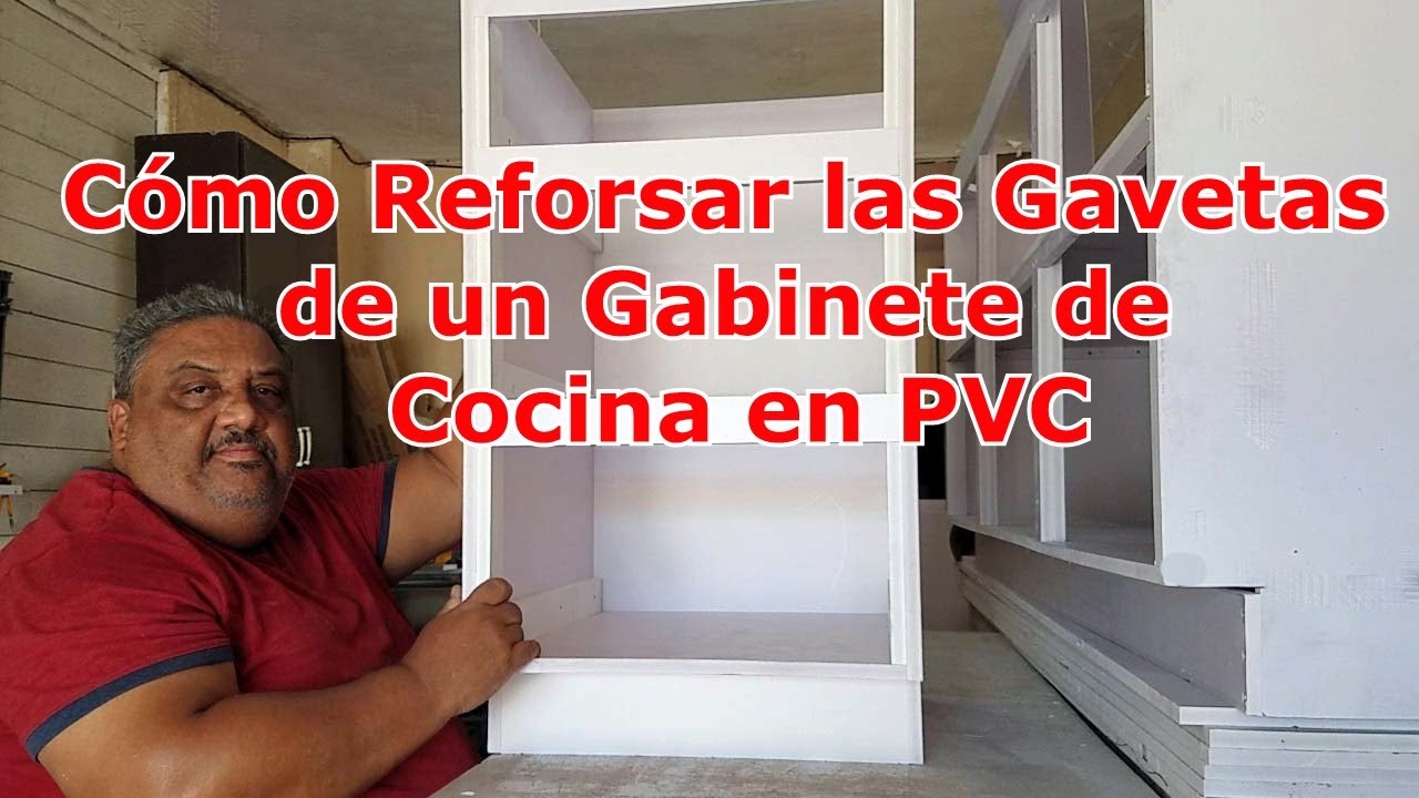 How to Reinforce PVC Kitchen Cabinet Drawers