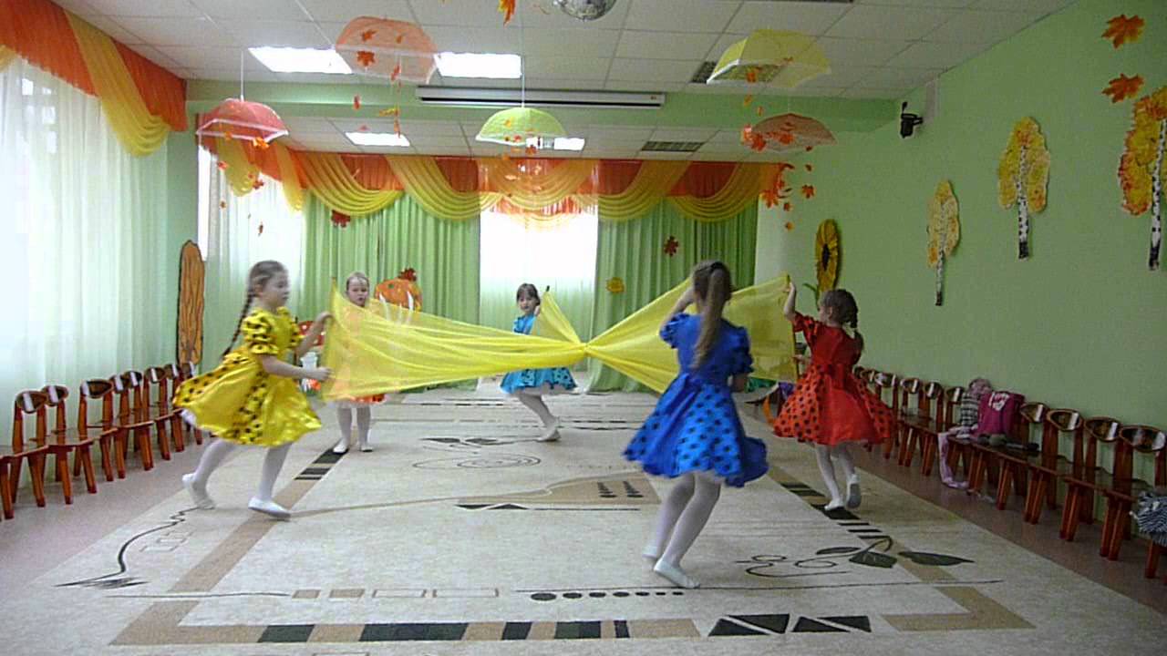 Танец с тканью 