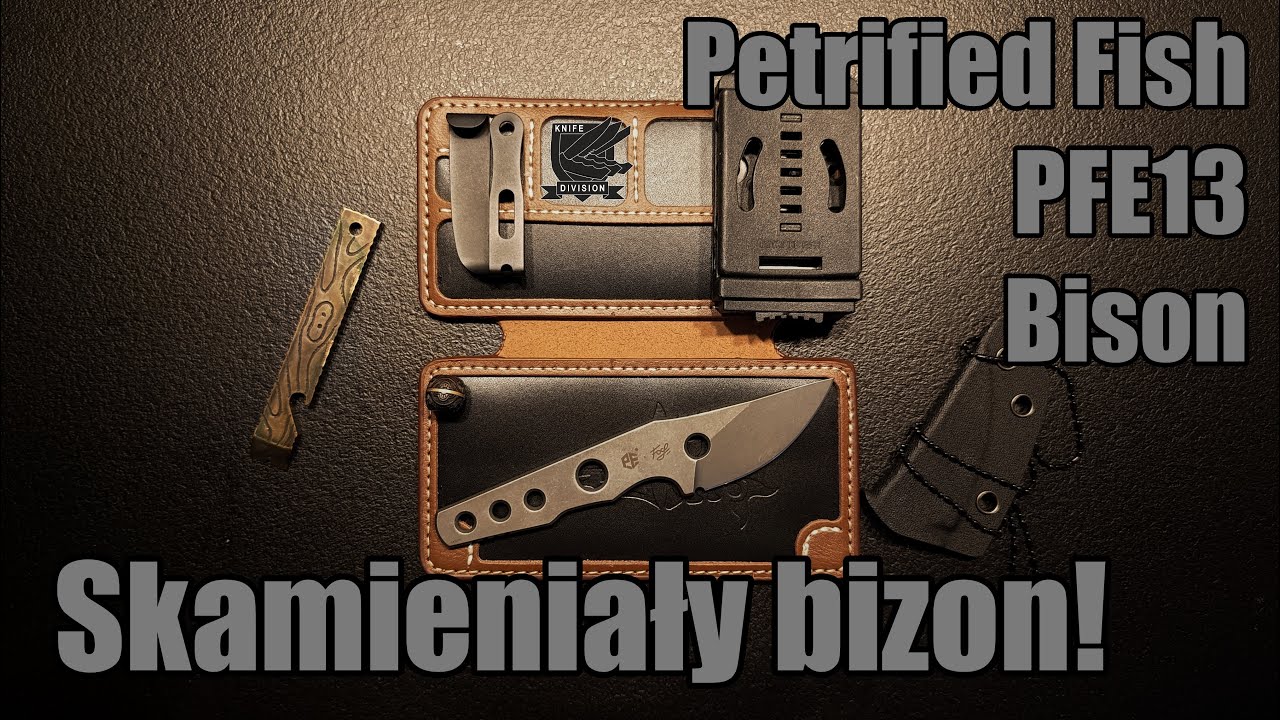 Skamieniały bizon! - Petrified Fish PFE13 Bison