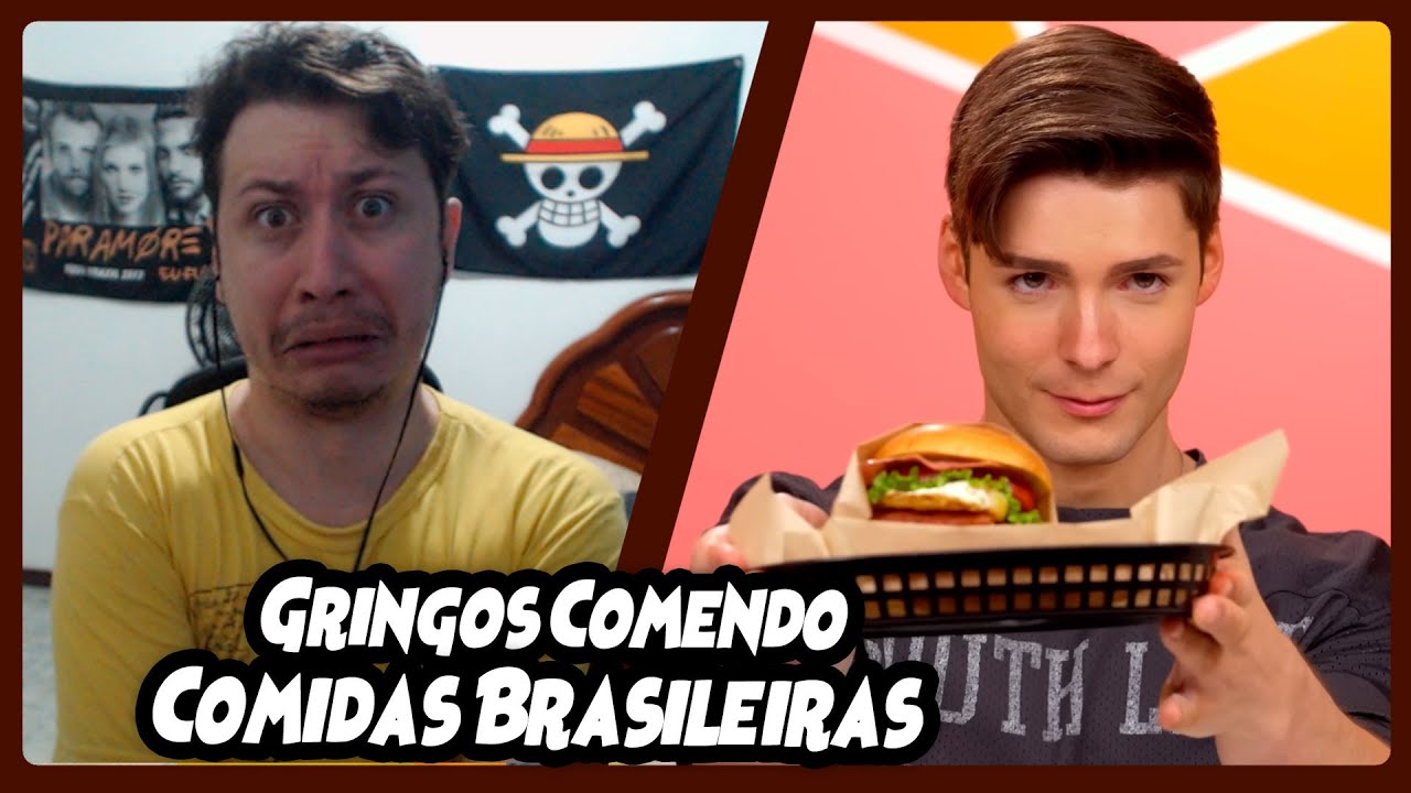 Esses Gringos Experimentaram Comidas Brasileiras (Podr&atilde;o, Feijoada, Coxinha...) | REACT DO MORENO