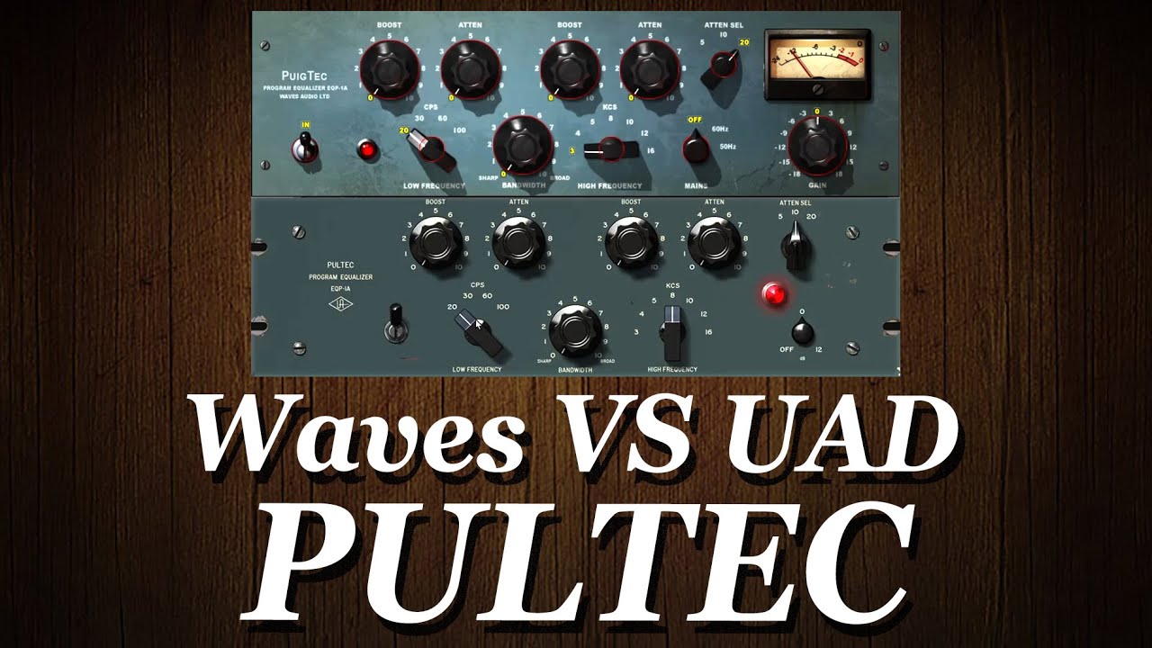 UAD Pultec VS Waves PuigTec in Q-Clone