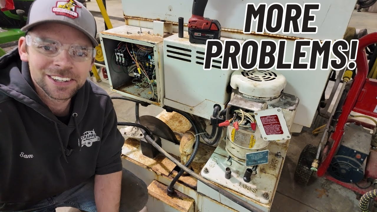 Fixing the Parts Washer to Wash more Parts | Electric Motor Rebuild