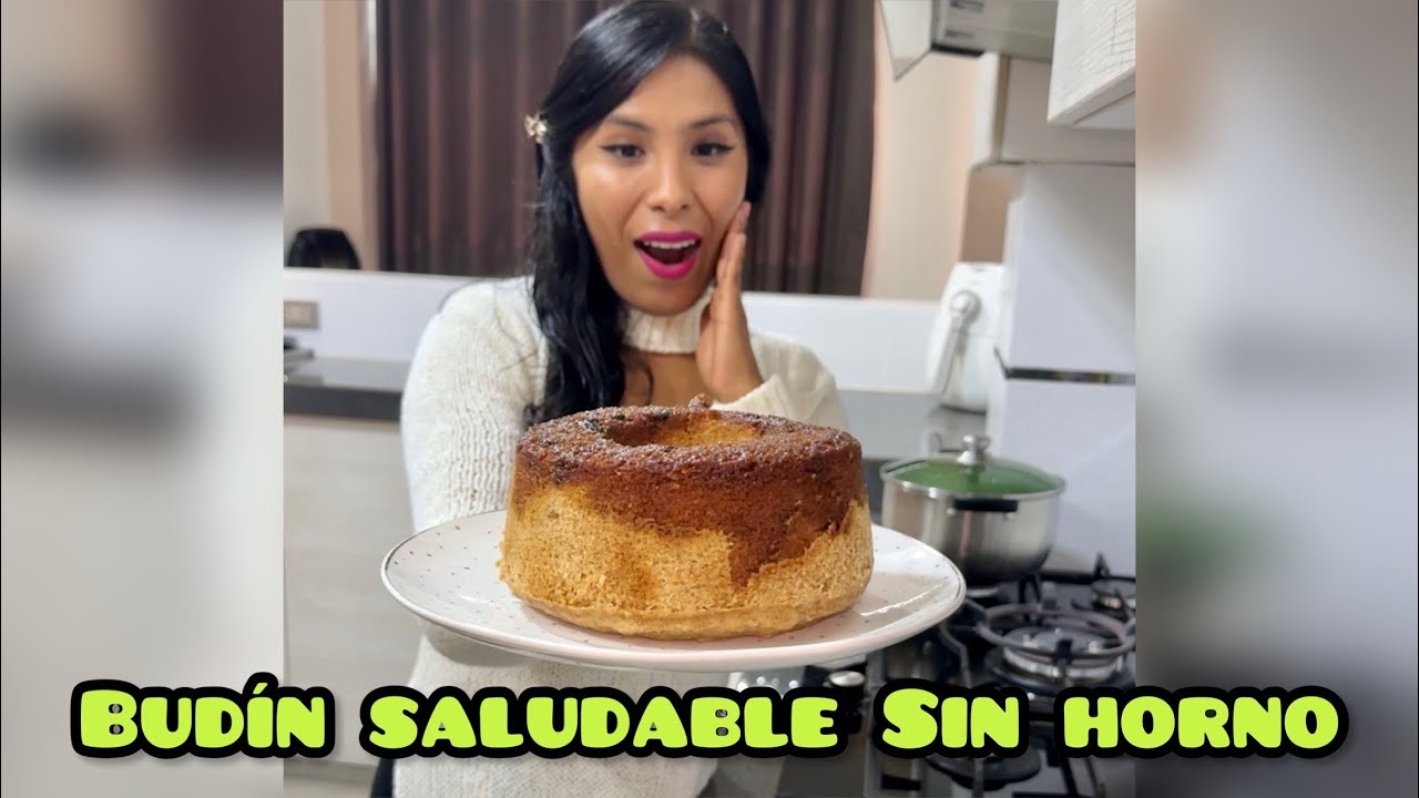 Budín SALUDABLE SIN HORNO