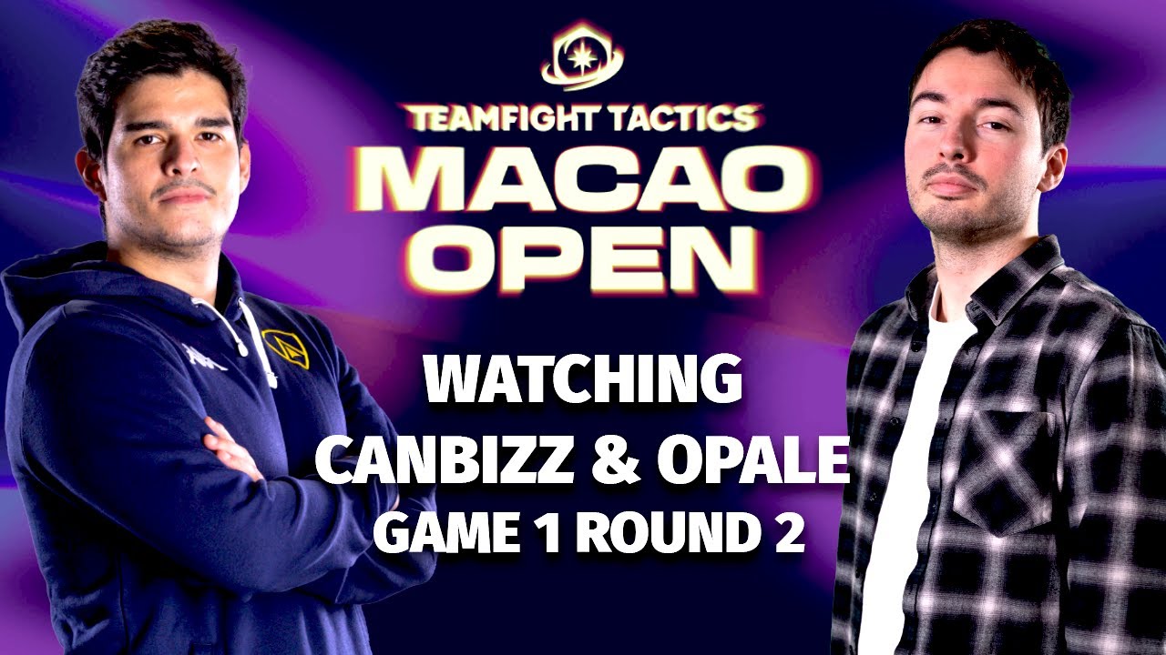 Teamfight Tactics Macao Open : Round 2 - Pov Opale et Canbizz