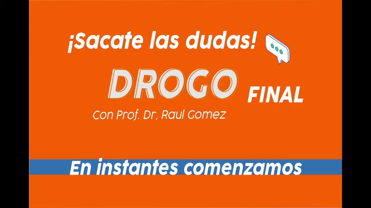 REPASO PARA EL FINAL DE PSICOLOGÍA DE LAS DROGODEPENDENCIAS Y DE LAS ADICCIONES - AÑO 2020