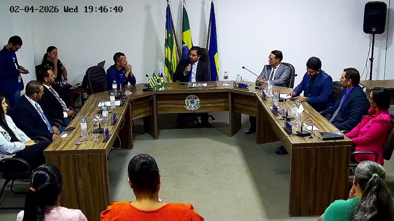 3ª  Sessão Ordinária da Décima Quinta Legislatura da Câmara Municipal de Ouro Verde de Goiás