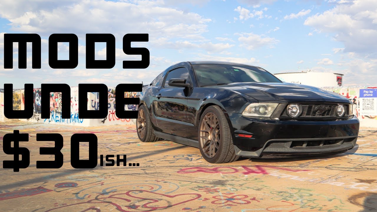 The BEST CHEAP Mods for S197 Mustangs!!